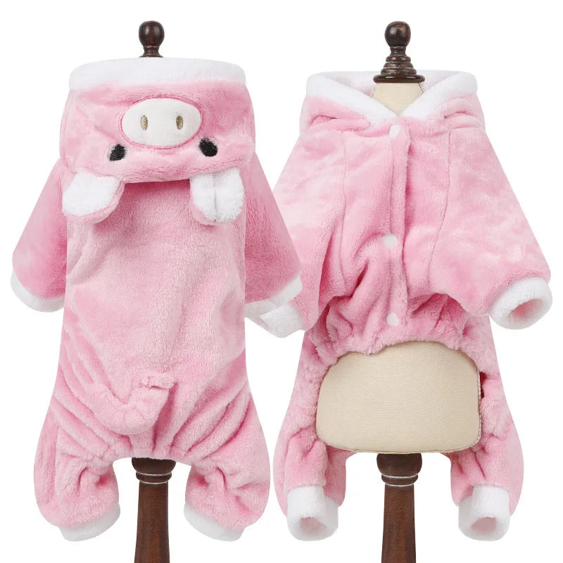 Cartoon Animal Dog, Cat Costume for Small animals.