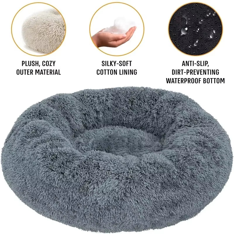 Comfy dog bed.
