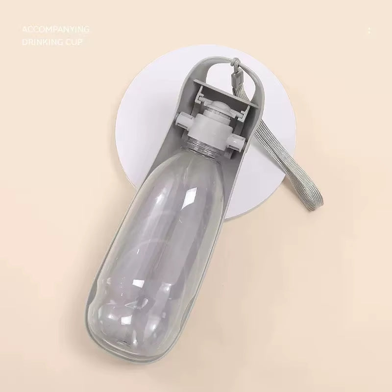 500ML Dog Puppy Foldable Water Bottle Portable for Drinking Hiking Outdoor Travel Small Medium Big Pet Cat Dog Feeder Bottle